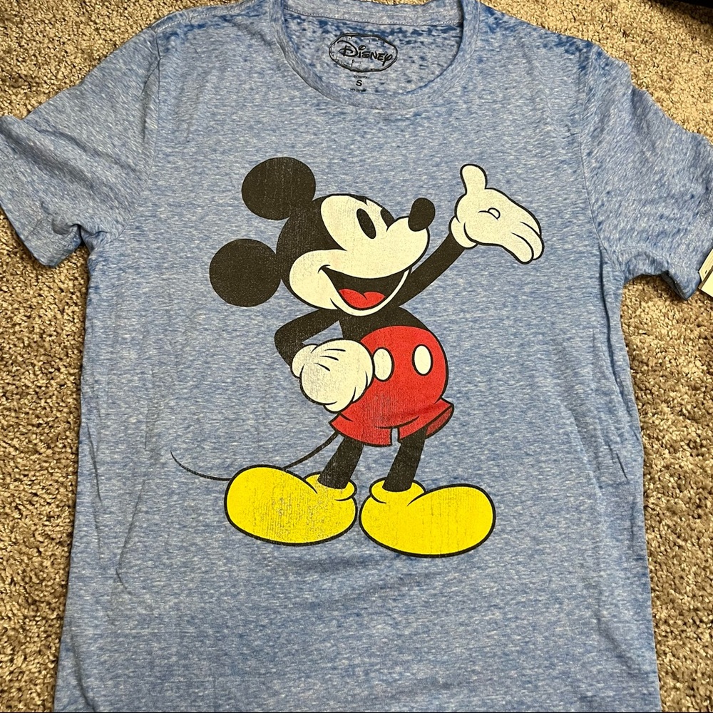 Mens Disney Mickey Mouse T Shirt Size S
